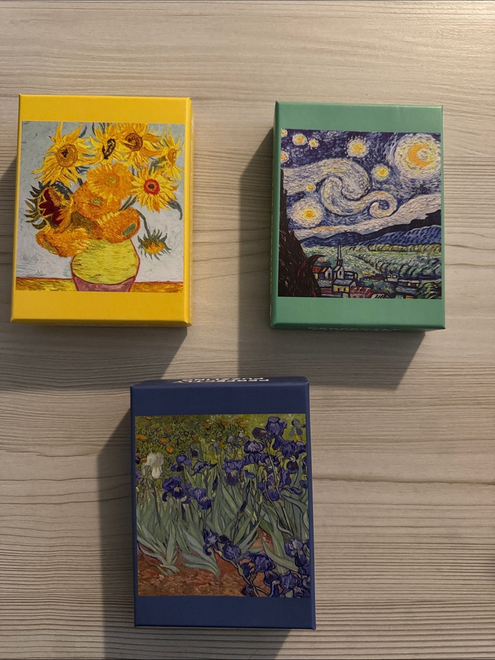 Set of 3 Art Mini Puzzles